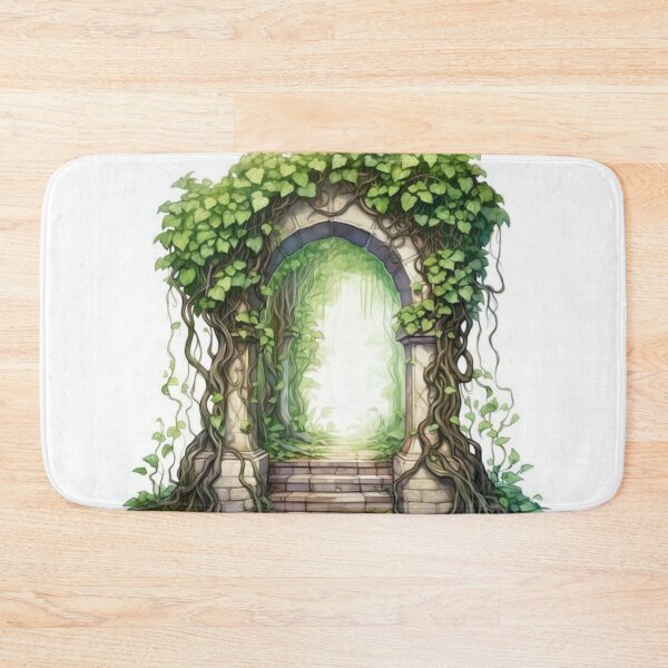 Item preview, Enchanted ivy stone archway gateway designed and sold by NivyasArtistry.