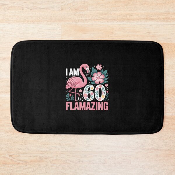 Item preview, I Am 60 And Flamazing Bithday Flamingo 60th Bday designed and sold by Rrettgison.