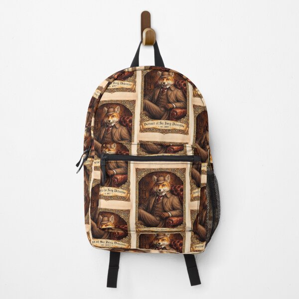Item preview, Portrait of 'Sir Foxy Detective - est. 1897' the very good investigator designed and sold by NubesDesignCH.