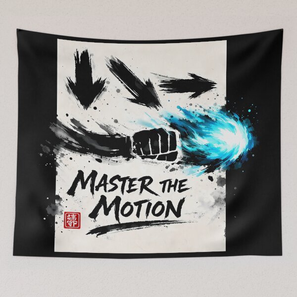 Item preview, Sumi-e Martial Arts Motion Ink Splash designed and sold by agearb.