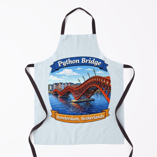 Item preview, Python Bridge - Amsterdam, Netherlands designed and sold by Myra365Art.