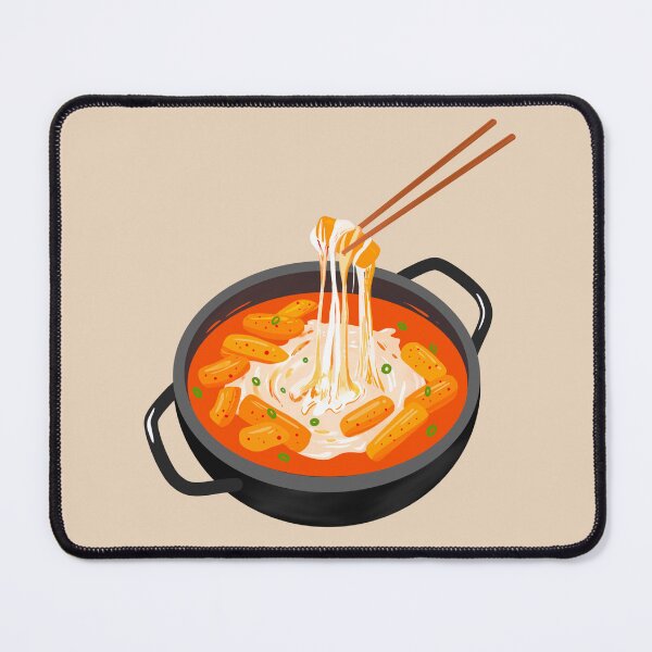 Item preview, Cheese Tteokbokki designed and sold by Rin_Art.