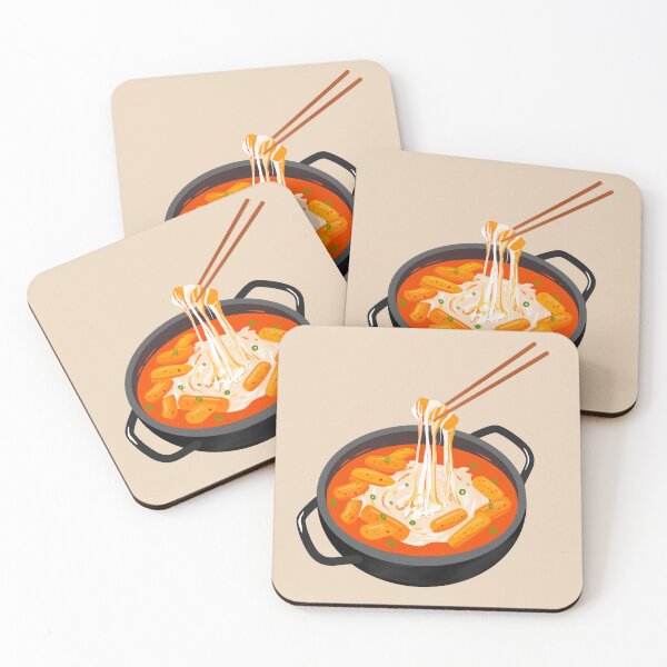 Item preview, Cheese Tteokbokki designed and sold by Rin_Art.