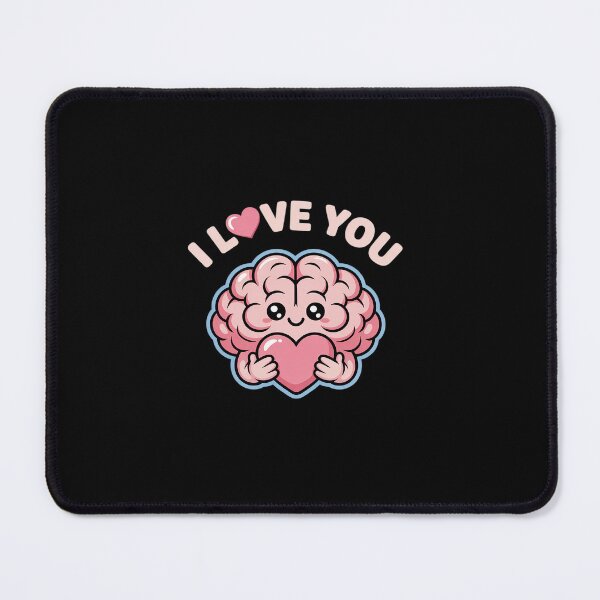 Item preview, I Lobe You Neuro Nurse Valentine's Day Brain Pun Women Men designed and sold by Rrettgison.
