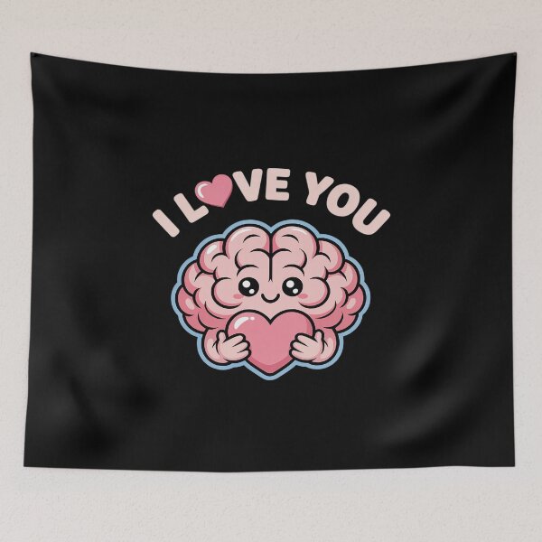Item preview, I Lobe You Neuro Nurse Valentine's Day Brain Pun Women Men designed and sold by Rrettgison.