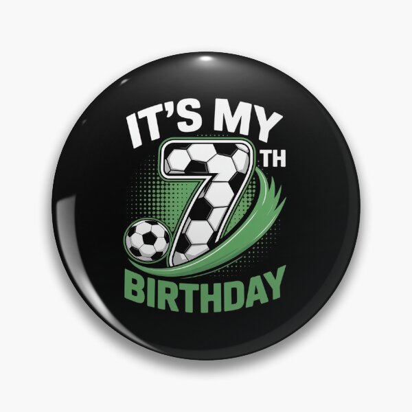 Item preview, It's My 7th Birthday Soccer Ball designed and sold by Rrettgison.