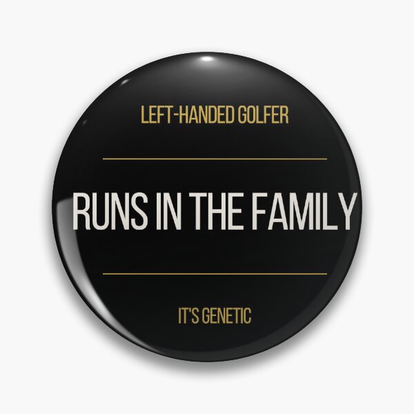 Item preview, Left Handed Golfer Runs In The Family It's Genetic designed and sold by ProdlyTees.