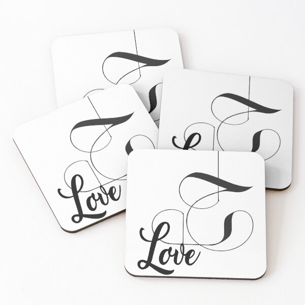 Item preview, Minimal Arabic Calligraphy Love Design T-Shirt designed and sold by Shimo Art Studio.