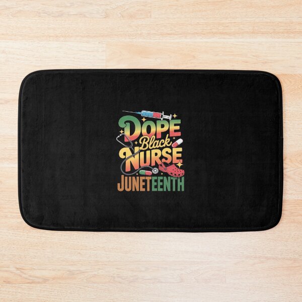 Item preview, Dope Black Nurse Juneteenth Medical Pride designed and sold by Rrettgison.
