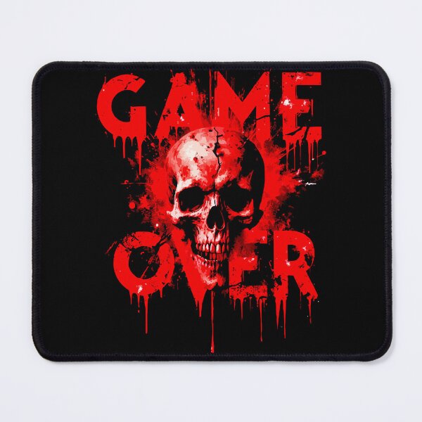 Item preview, Cyberpunk Skull Hoodie Game Over – Techwear Aesthetic Graphic designed and sold by VikArtStudio.