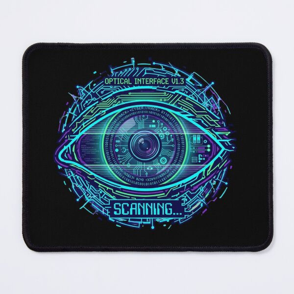 Item preview, Hacker Eye Scan Cyberpunk Shirt designed and sold by KurtByteStudio.