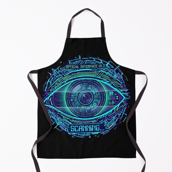 Item preview, Hacker Eye Scan Cyberpunk Shirt designed and sold by KurtByteStudio.