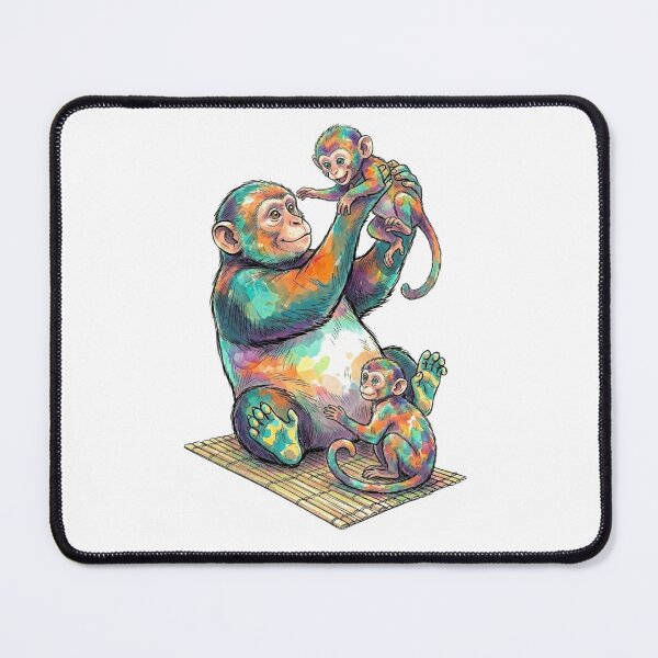 Item preview, wild monkey designed and sold by PP&RAINBOW SHOP.