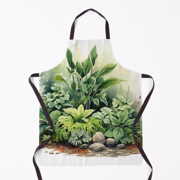 Item preview, Watercolor garden foliage illustration designed and sold by NivyasArtistry.