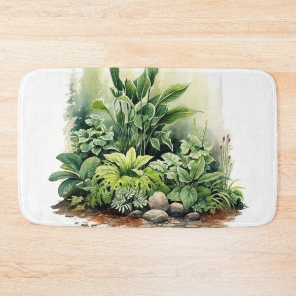 Item preview, Watercolor garden foliage illustration  designed and sold by NivyasArtistry.
