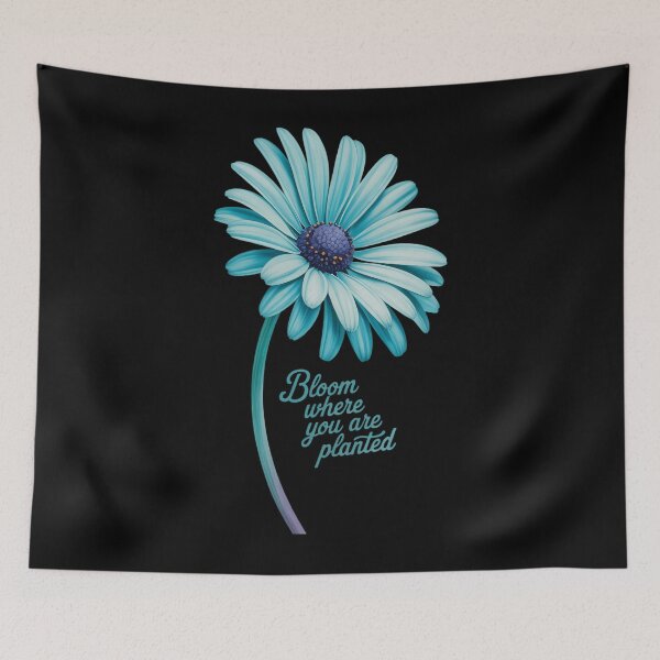 Item preview, Ovarian Cancer Awareness Family Survivor Pretty Flower designed and sold by EllenJast.