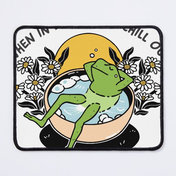Item preview, Frogs when in dout just chill out designed and sold by Artist300DPI.