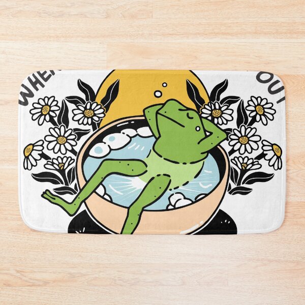 Item preview, Frogs when in dout just chill out designed and sold by Artist300DPI.