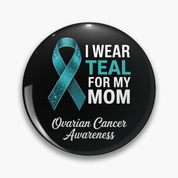 Item preview, Ovarian Cancer Awareness I Wear Teal For My Mom Mother designed and sold by EllenJast.