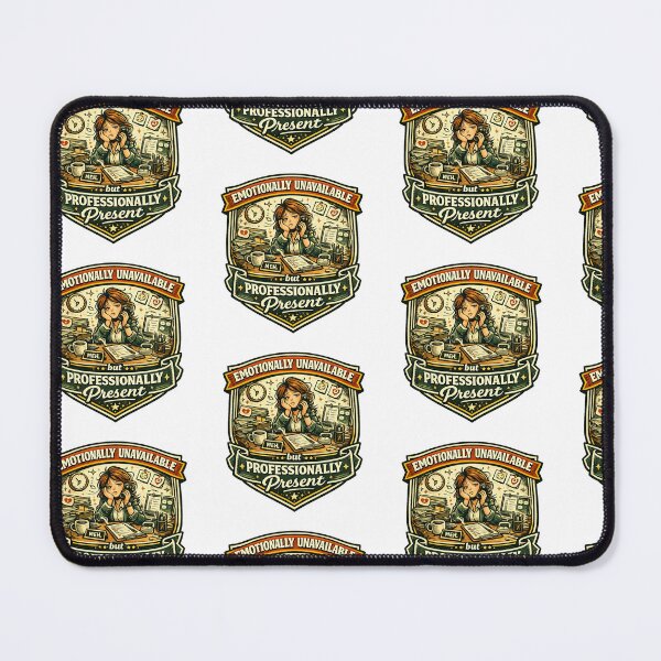 Item preview, Emotionally Unavailable but Professionally Present designed and sold by Throwing-Corn.