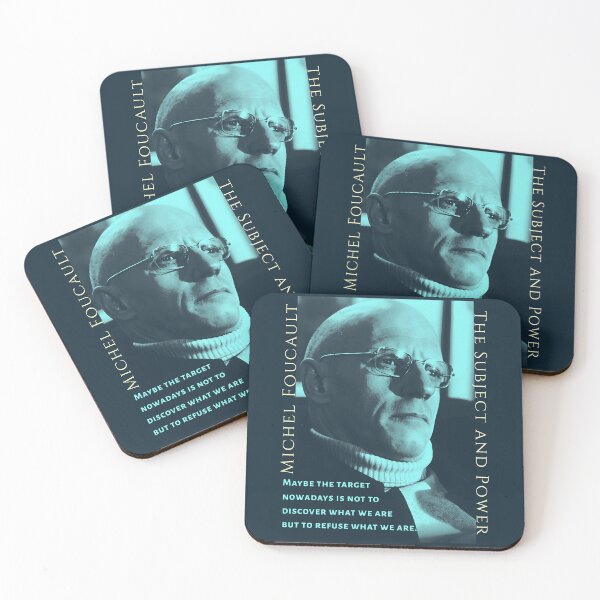 Item preview, Michel Foucault quote: Maybe the target nowadays is not to discover what we are but to refuse what we are. designed and sold by artbleed.