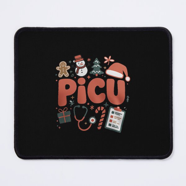 Item preview, PICU Crew Squad Nurse Christmas Winter Pediatric ICU Rn designed and sold by EllenJast.