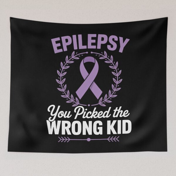 Item preview, Picked The Wrong Kid Epilepsy Survivor Epilepsy Awareness designed and sold by EllenJast.