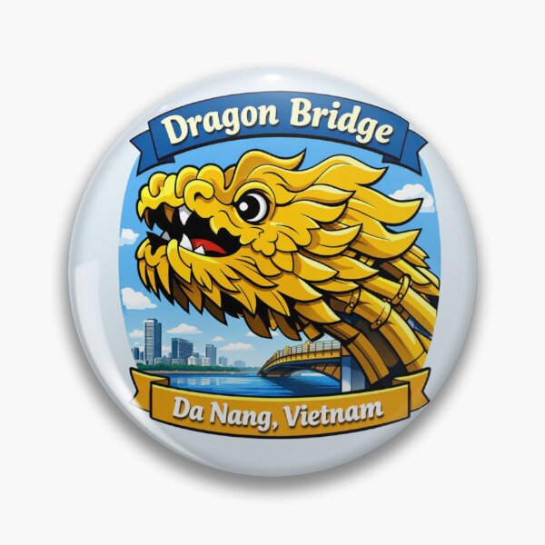 Item preview, Dragon Bridge, Da Nang, Vietnam designed and sold by Myra365Art.