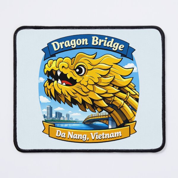 Item preview, Dragon Bridge, Da Nang, Vietnam designed and sold by Myra365Art.