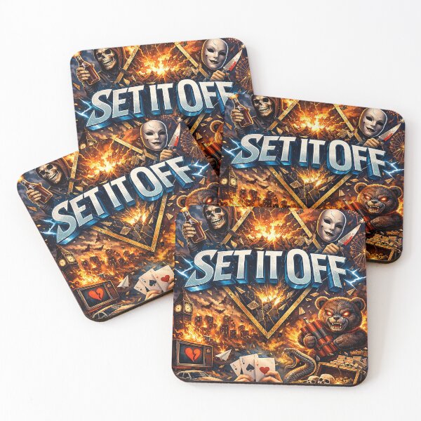 Item preview, SET IT OFF digitalart designed and sold by mitzicurtis.