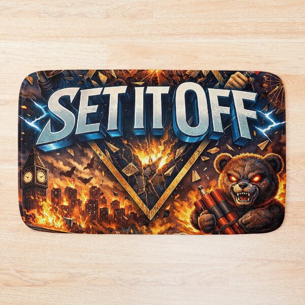 Item preview, SET IT OFF digitalart designed and sold by mitzicurtis.