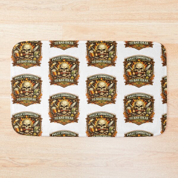 Item preview, Fully Committed to Bad Ideas designed and sold by Throwing-Corn.