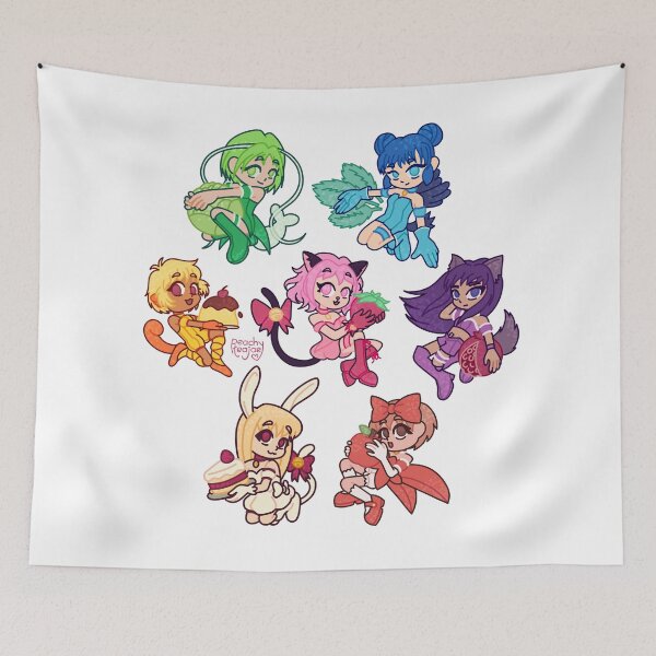 Item preview, Tokyo Mew Mew - Full Team designed and sold by peachyteajae.