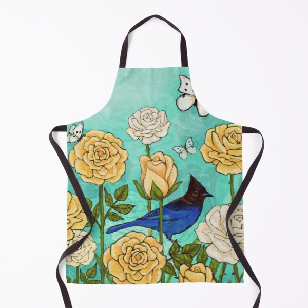 Item preview, Bluejay in Roses designed and sold by Christina Lopez.