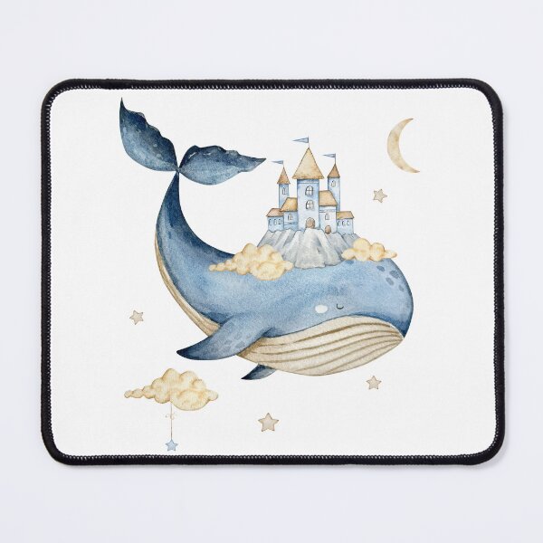 Item preview, Watercolor Dreams Whale designed and sold by SvetlanaArt.