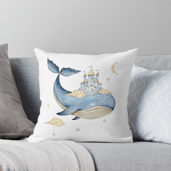 Item preview, Watercolor Dreams Whale designed and sold by SvetlanaArt.