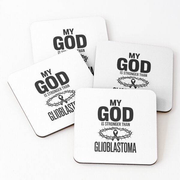 Item preview, My God Is Stronger Than Glioblastoma Awareness Ribbon designed and sold by EllenJast.