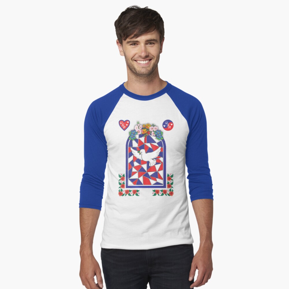 Item preview, Baseball ¾ Sleeve T-Shirt designed and sold by mugglequeen.