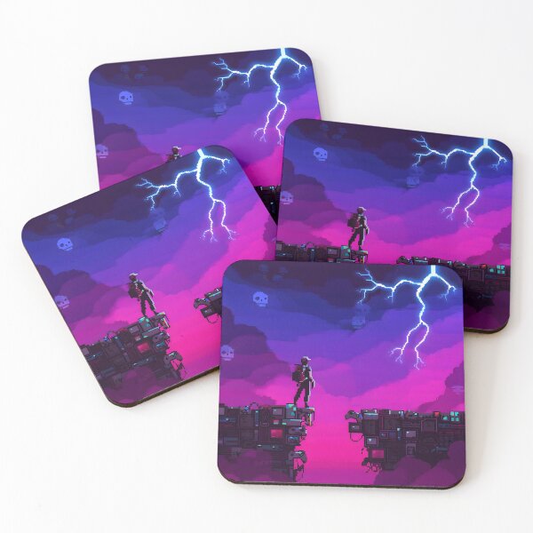 Item preview, Level 99 Overlord - Retro Synthwave Gamer Boss Art designed and sold by ThePixelArchive.