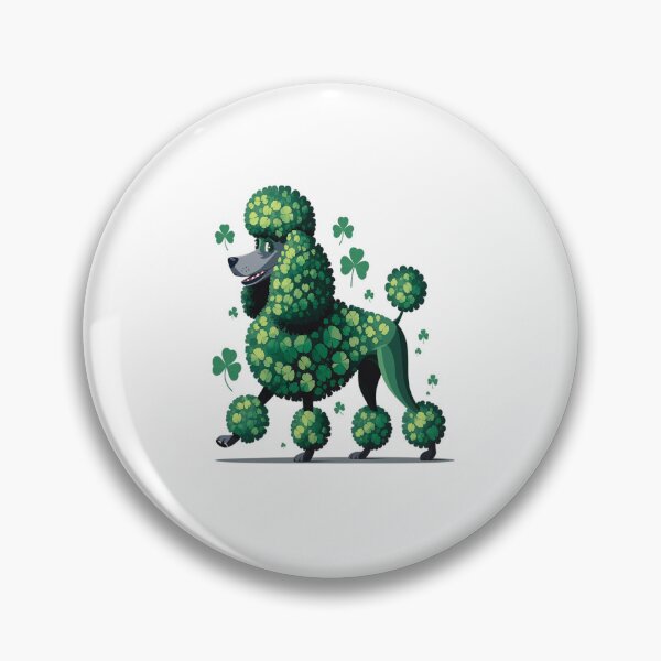Item preview, Shamrock Poodle Dog St. Patrick's Day designed and sold by RonnasJackson.