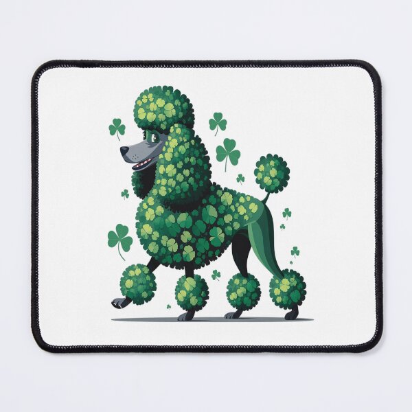 Item preview, Shamrock Poodle Dog St. Patrick's Day designed and sold by RonnasJackson.