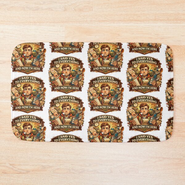 Item preview, I Said Yes to Everything and Now Im Here designed and sold by Throwing-Corn.
