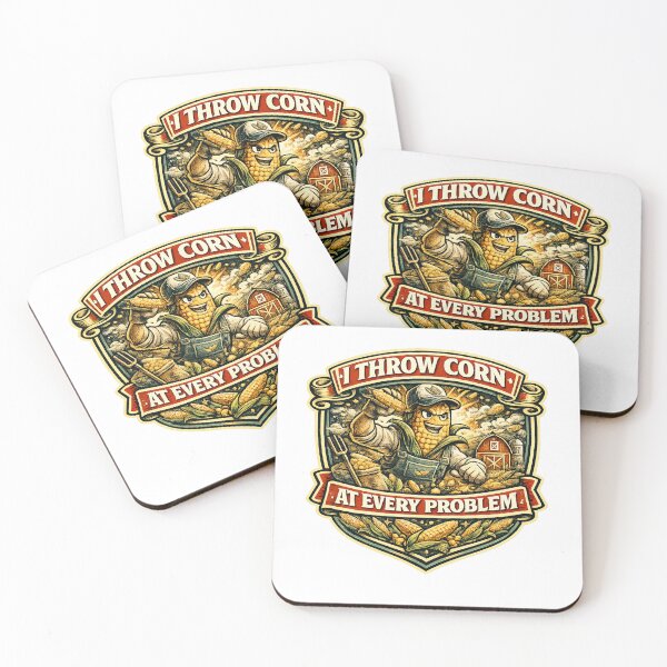 Item preview, I Throw Corn at Every Problem designed and sold by Throwing-Corn.
