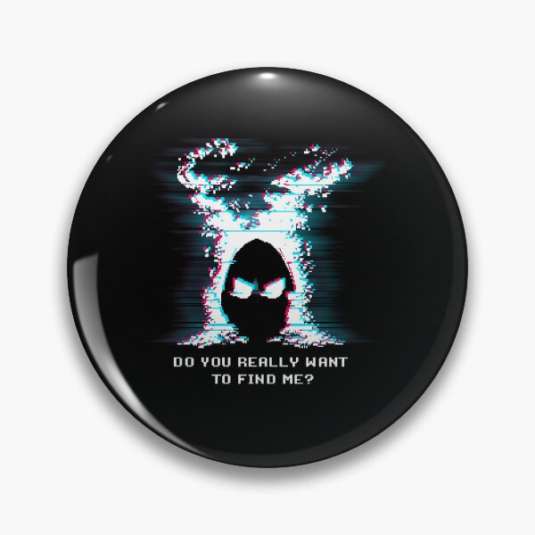 Item preview, Easter Horror Glitch Pixel Egg Dark Design designed and sold by WildHugeDot.