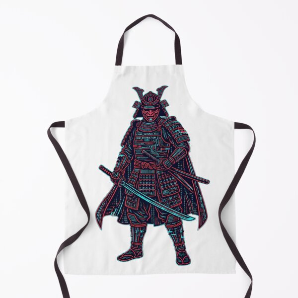 Item preview, Code Samurai Cyberpunk Hacker Shirt designed and sold by KurtByteStudio.
