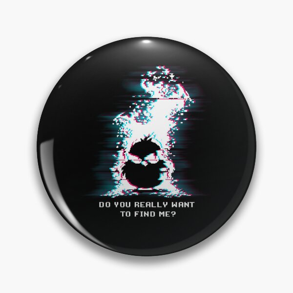 Item preview, Easter Chick Signal Lost Glitch Pixel Design designed and sold by WildHugeDot.