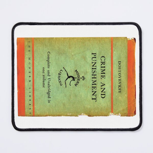 Item preview, Crime & Punishment - First Edition Cover - Fyodor Dostoevsky designed and sold by Mr Mustard Prints.