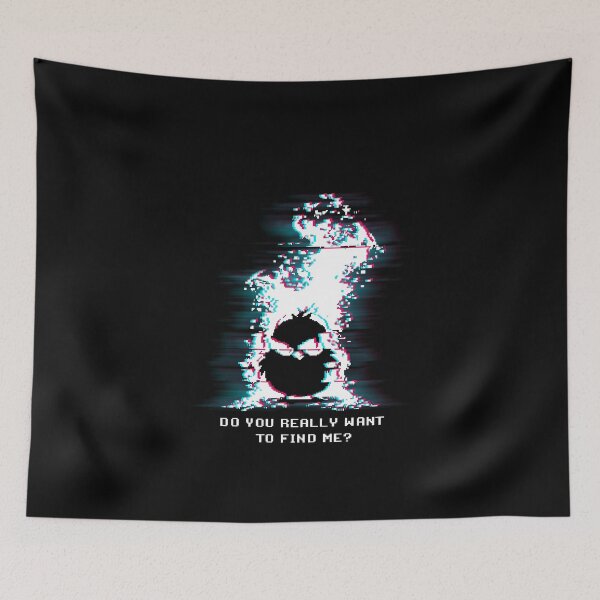Item preview, Easter Chick Signal Lost Glitch Pixel Design designed and sold by WildHugeDot.