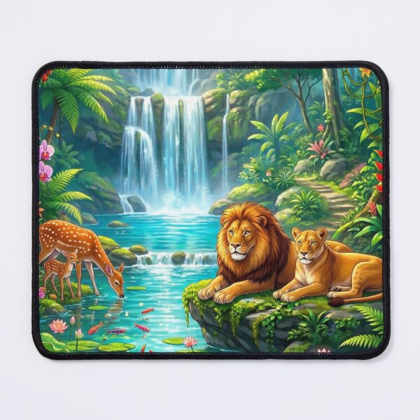 Item preview, Lions in the wild designed and sold by PP&RAINBOW SHOP.