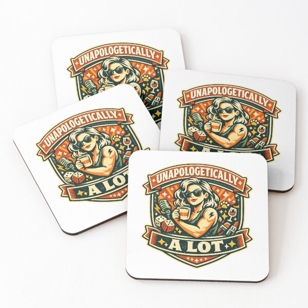 Item preview, Unapologetically A Lot designed and sold by Throwing-Corn.